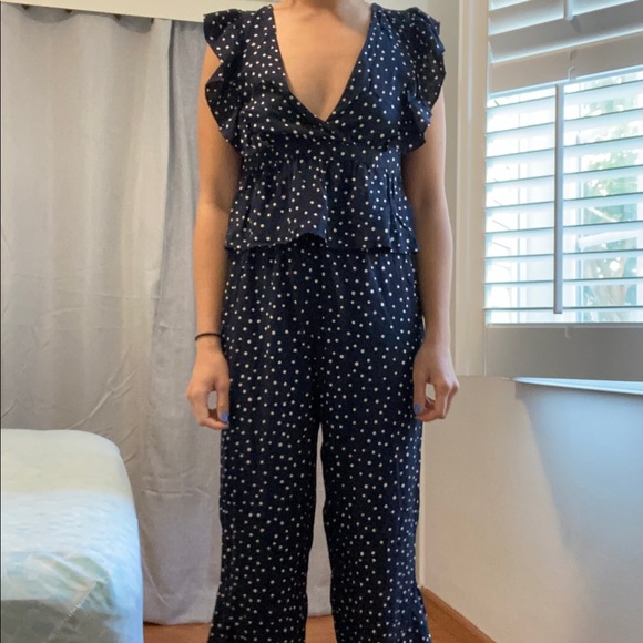 Polka Dot Open Back Ruffle Set - Picture 9 of 16